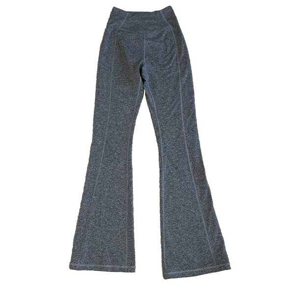 Spiritual Gangster Flared Pull on Leggings Pants Gray Small - Picture 1 of 9